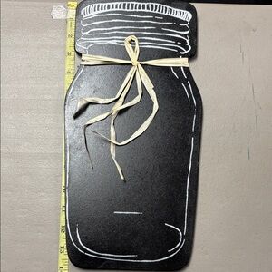 Chalkboard Mason Jar Kitchen Decor